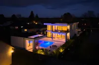 Villa by night