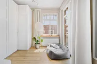Schlafzimmer mit Ausblick