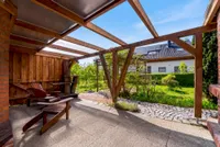 Terrasse überdacht / Altbau