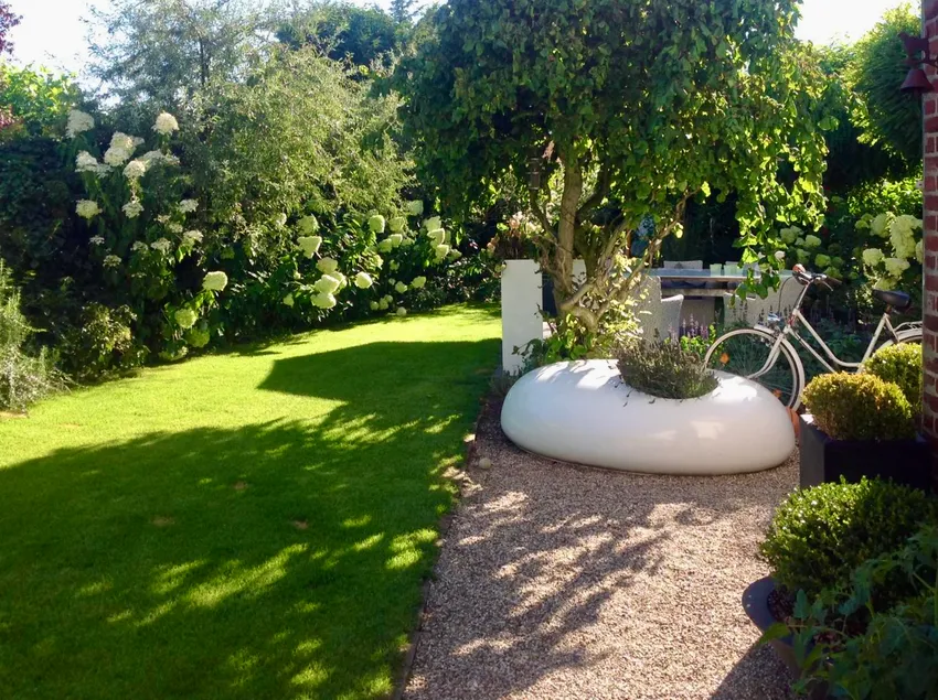 Ein Garten mit Privatssphäre