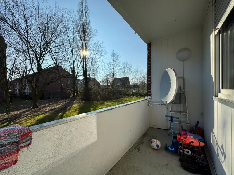 Loggia mit Südausrichtung