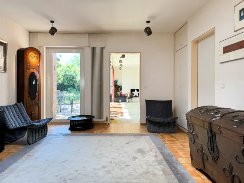 heller Verteilerflur