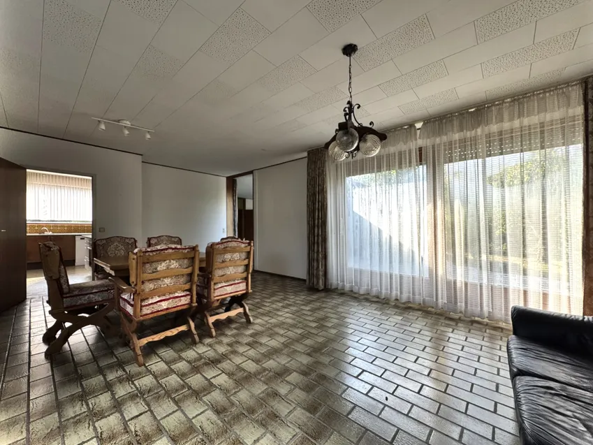 Essbereich mit Terrassenzugang