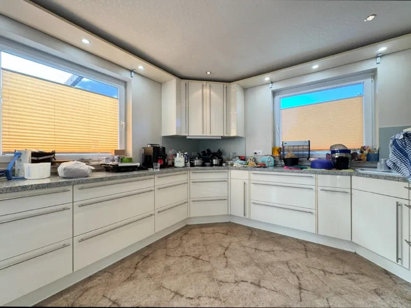 offene Küche im Erdgeschoss