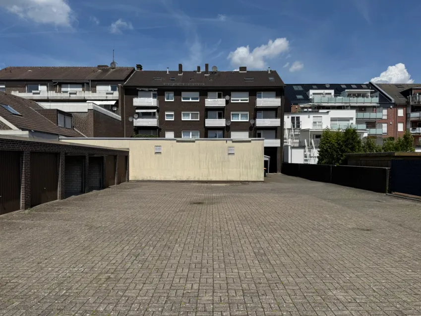 Blick aus dem Innenhof