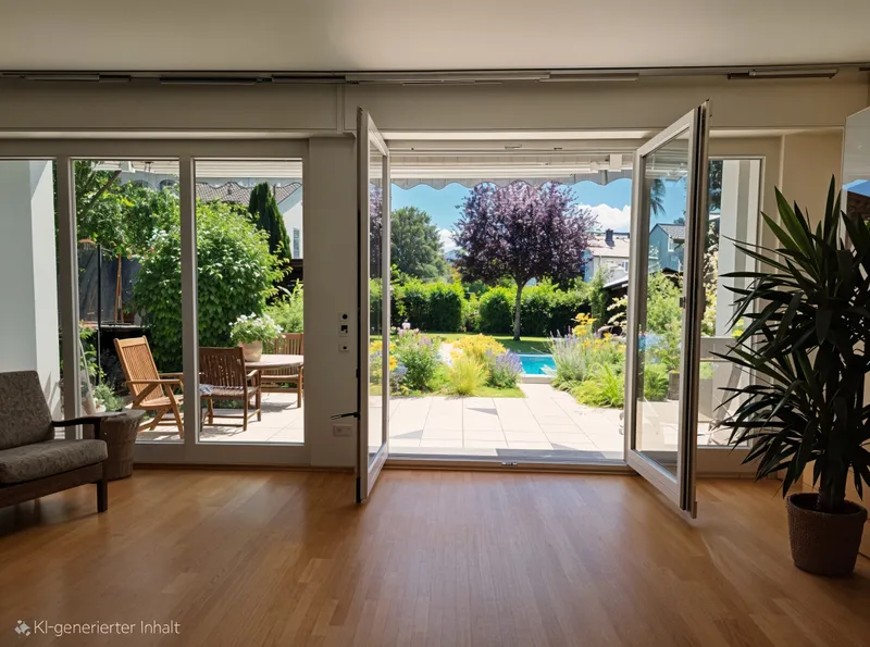 Einfamilienhaus mit Anbau und Pool