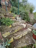 Treppe in den Garten