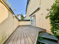 Terrasse am Wohnzimmer