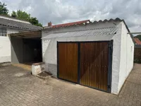 Garage und Unterstand