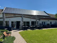 Gartenansicht Scheune