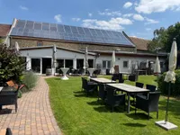 Gartenansicht Scheune