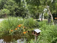 Garten mit Teich