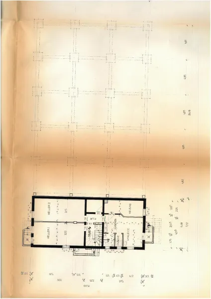 Grundriss Keller