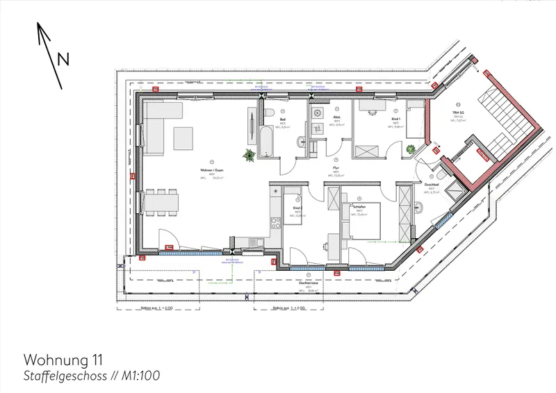 Grundriss WE11