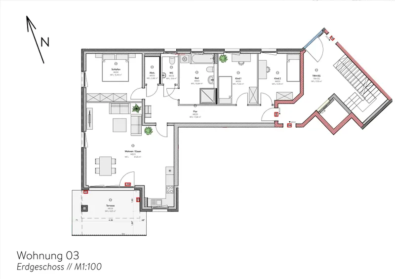 Grundriss WE03