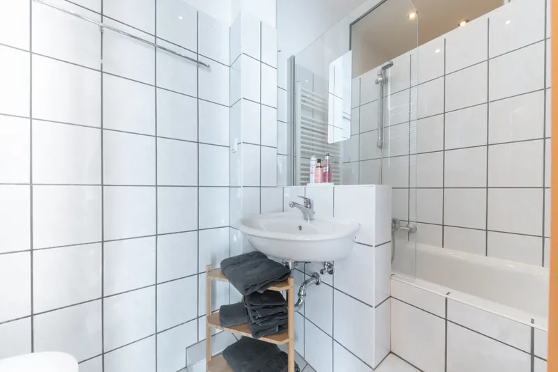 Oberlicht im Badezimmer