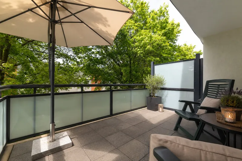 Einrichtungsbeispiel Balkon