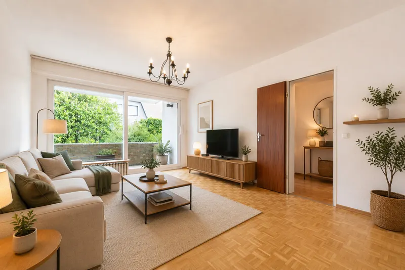 Einrichtungsbeispiel Wohnzimmer
