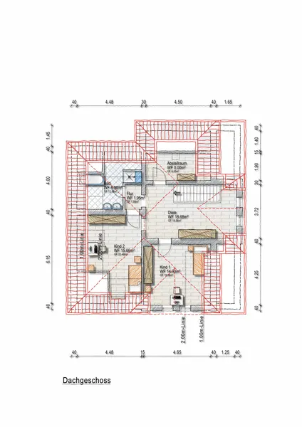 Grundriss Dachgeschoss