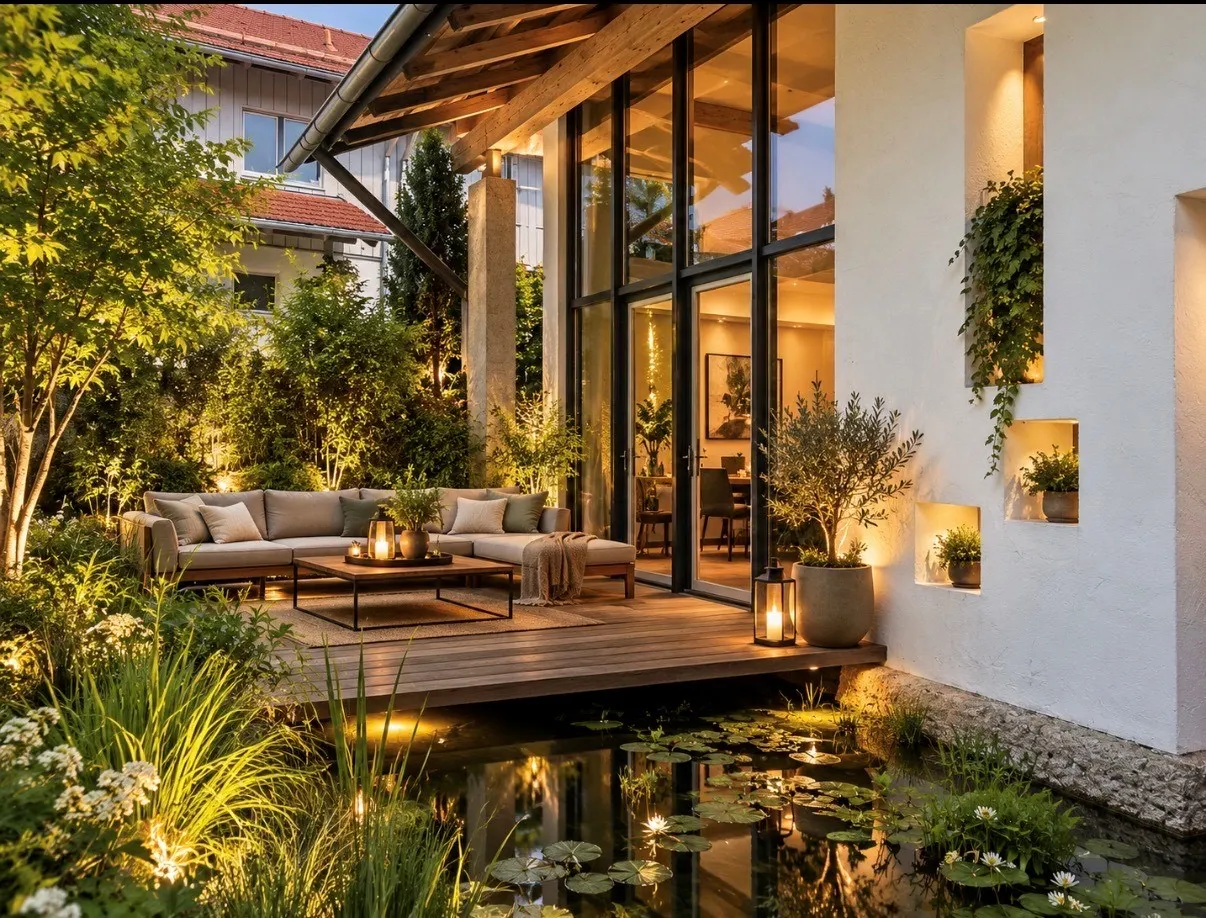 Terrasse visualisiert