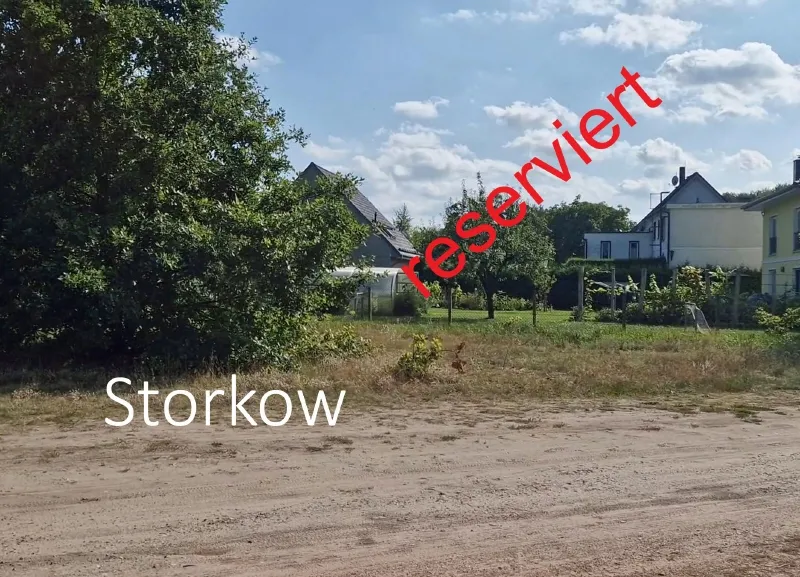 Storkow – Bauland in ruhiger Lage, 5 min Fußweg zum See, 10 min zur Schule