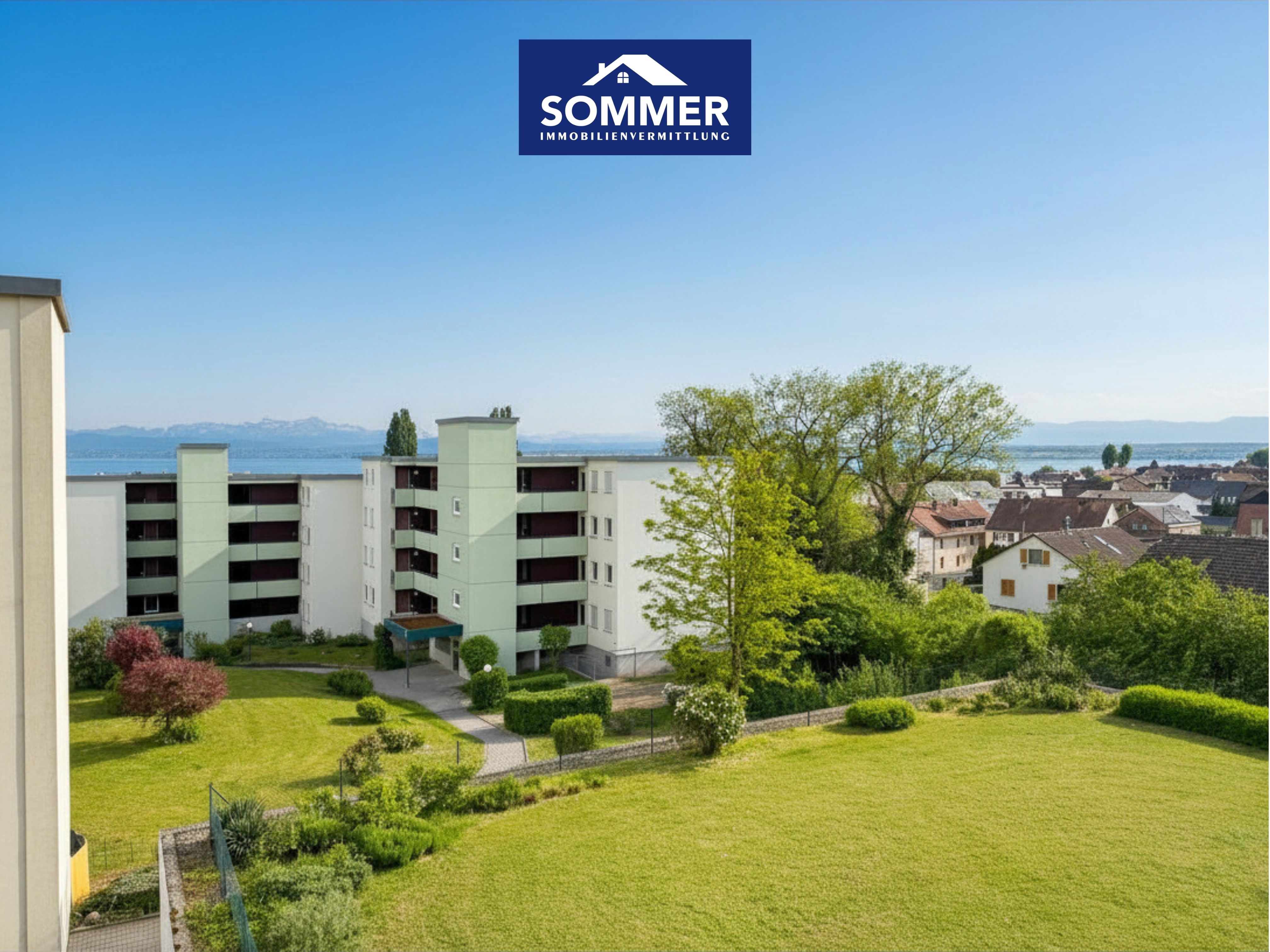 Ausblick vom Südbalkon