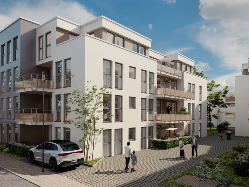 Hochwertige Neubauwohnungen mit Balkon oder Terrasse &ndash; ideal f&uuml;r Eigennutzer & Kapitalanleger rumlaufen