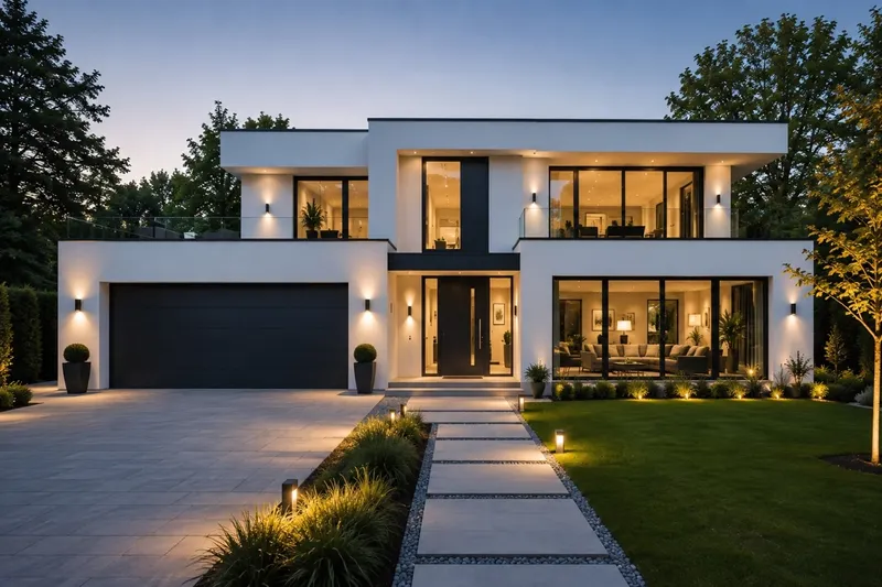 Architektur in Perfektion &ndash; Exklusive Designvilla mit spektakul&auml;rer Galerie und einzigartigem Treppenhaus