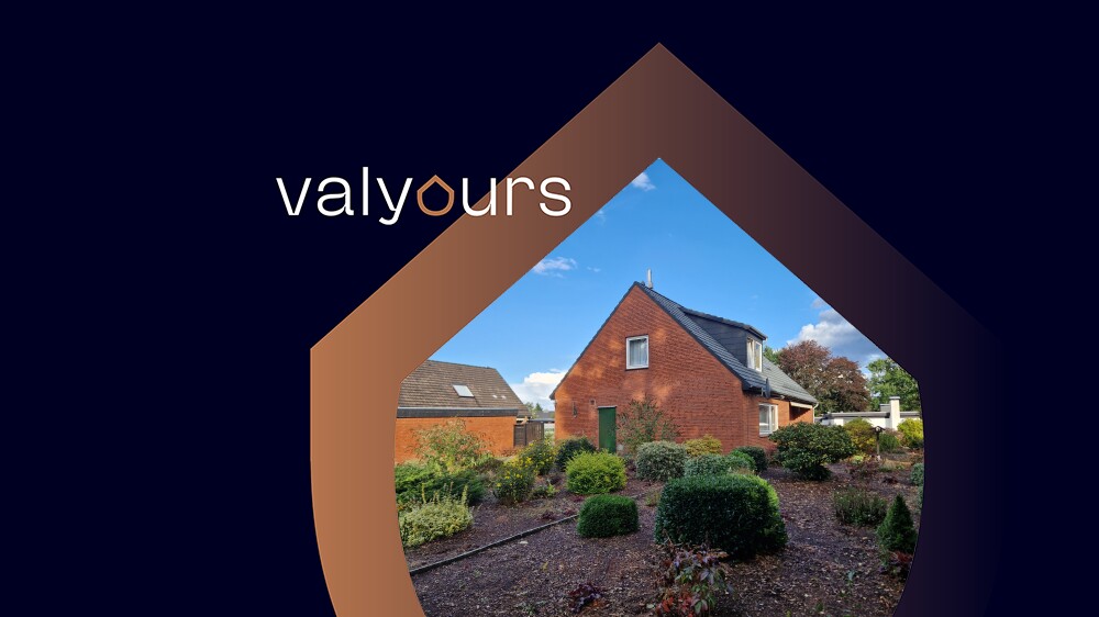 Mit großzügiger Gartenfläche