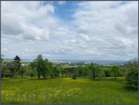 Blick ins Landschaftsschutzgebiet