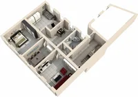 Grundrissskizze-3D, 2. Obergeschoss 