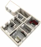 Grundrissskizze-3D, 2. Obergeschoss 