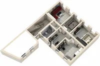 Grundrissskizze-3D, 2. Obergeschoss 
