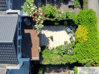 Gartenansicht von oben