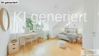 KI generierte Einrichtung Schlafzimmer 