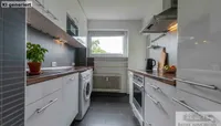 Küche mit KiI-Dekoriert