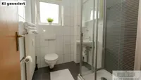 Badezimmer mit KiI-Dekoriert