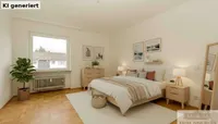 Schlafzimmer mit KiI-Dekoriert
