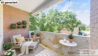KI generierte Einrichtung Balkon 