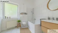 KI generierte Einrichtung Wannenbad