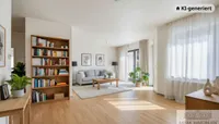 KI-generierte Einrichtung Wohn- und Esszimmer