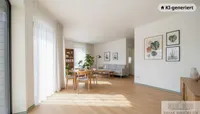 KI-generierte Einrichtung Wohn- und Esszimmer