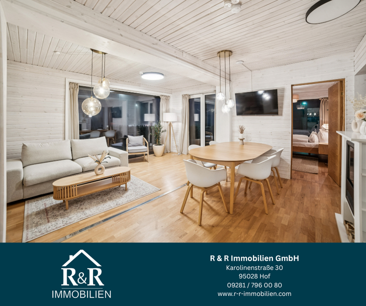 Skandinavisches Designhaus &ndash; hell, modern & flexibel aufstellbar