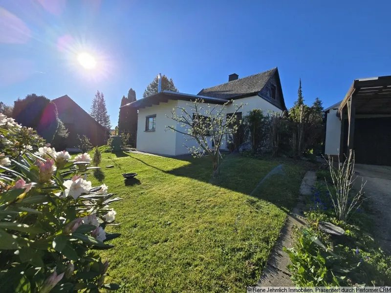 Charmantes EFH in Adelsberg mit 75qm und 3,5 Zimmer, Kamin, Terrasse, Garage & 460 qm Grundst&uuml;ck