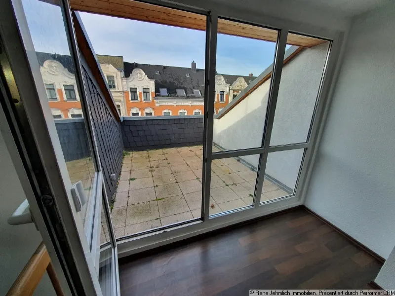 Sch&ouml;ne Wohnung in Gablenz mit Terrasse und Balkon