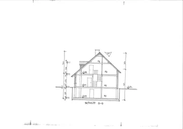 Hausquerschnitt 1993 Bau