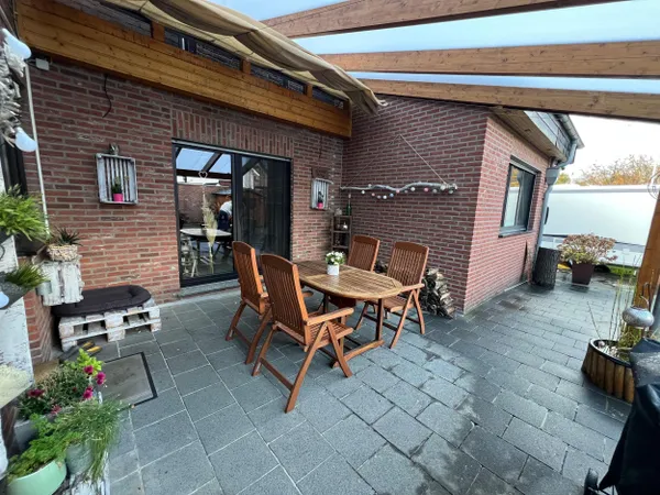 Überdachte Terrasse
