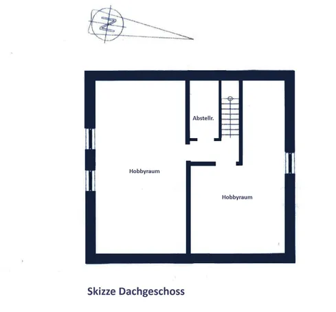 Grundriss Dachgeschoss