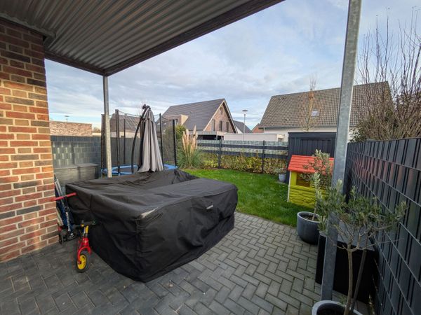 Terrasse mit Gartenblick