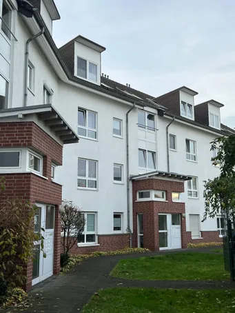 Wohnhaus mit rotem Klinker